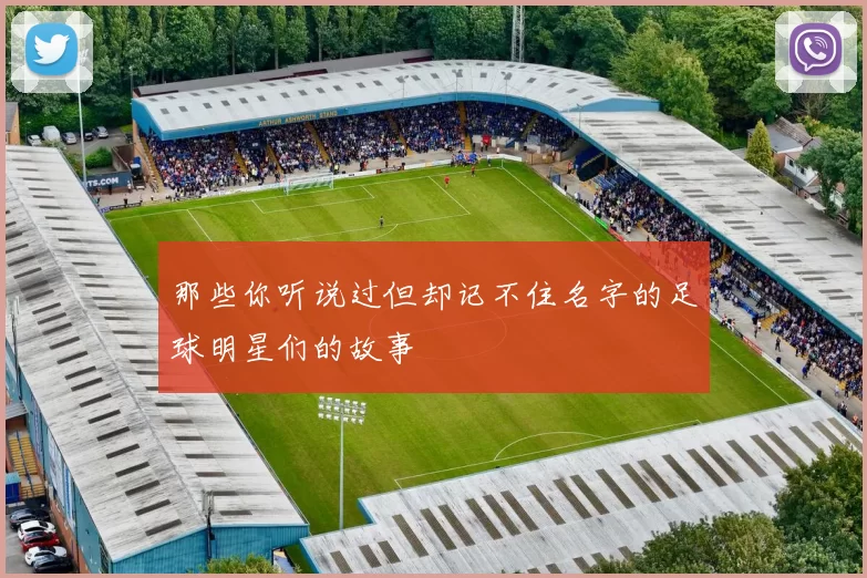 那些你听说过但却记不住名字的足球明星们的故事