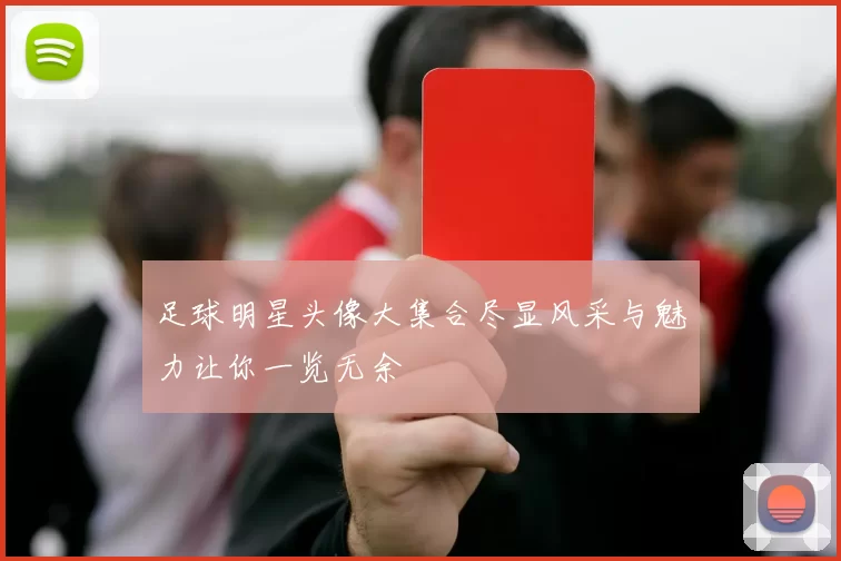 足球明星头像大集合尽显风采与魅力让你一览无余